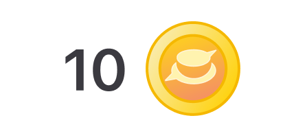 Chip value 10
